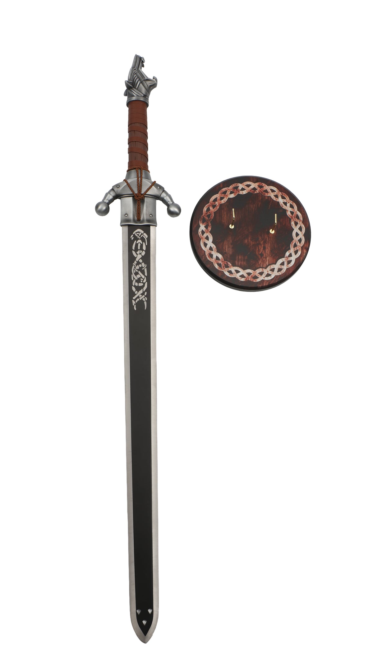 Crimson Desert - Grey Wolf Sword with Display Plaque