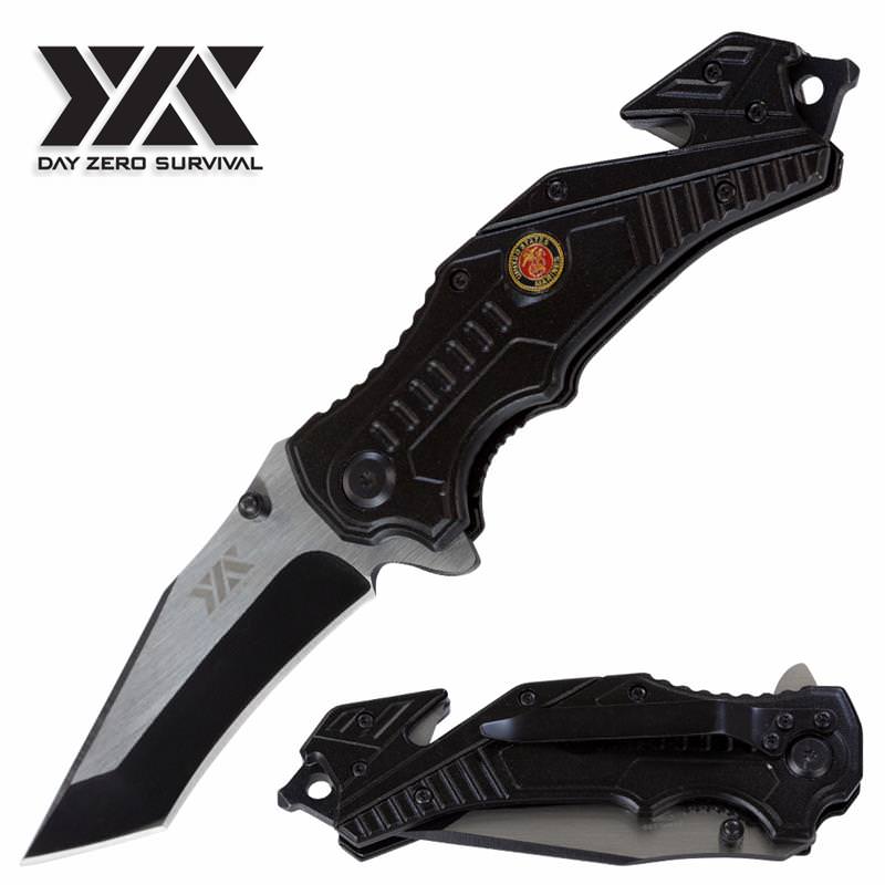 Military Rescue Day Zero Survival Spring Assisted Open Folding Pocket Knife