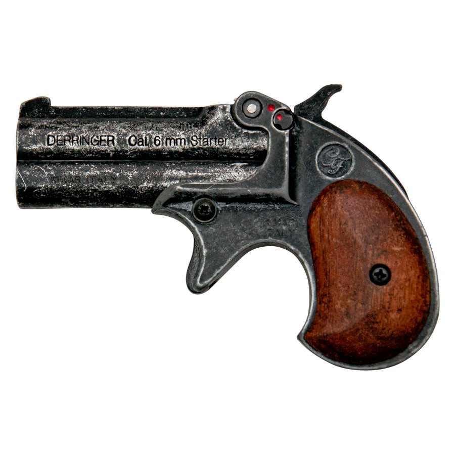 Kimar Old West Replica .22 Caliber Blank Firing Derringer Antiqued Finish