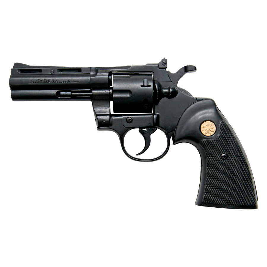 Kimar PYTHON Black Finish 9mm Blank Firing Revolver - TOPHATTER'S ARMORY DEALS