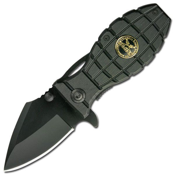 Sniping Grenade Handle Rescue Folder Spring Assist Knife