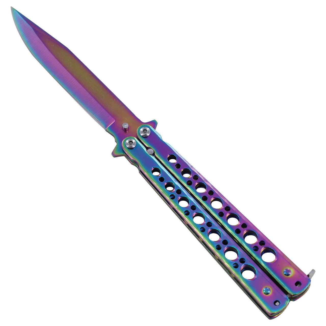 Titanium Coating Kings Thorn Butterfly Knife