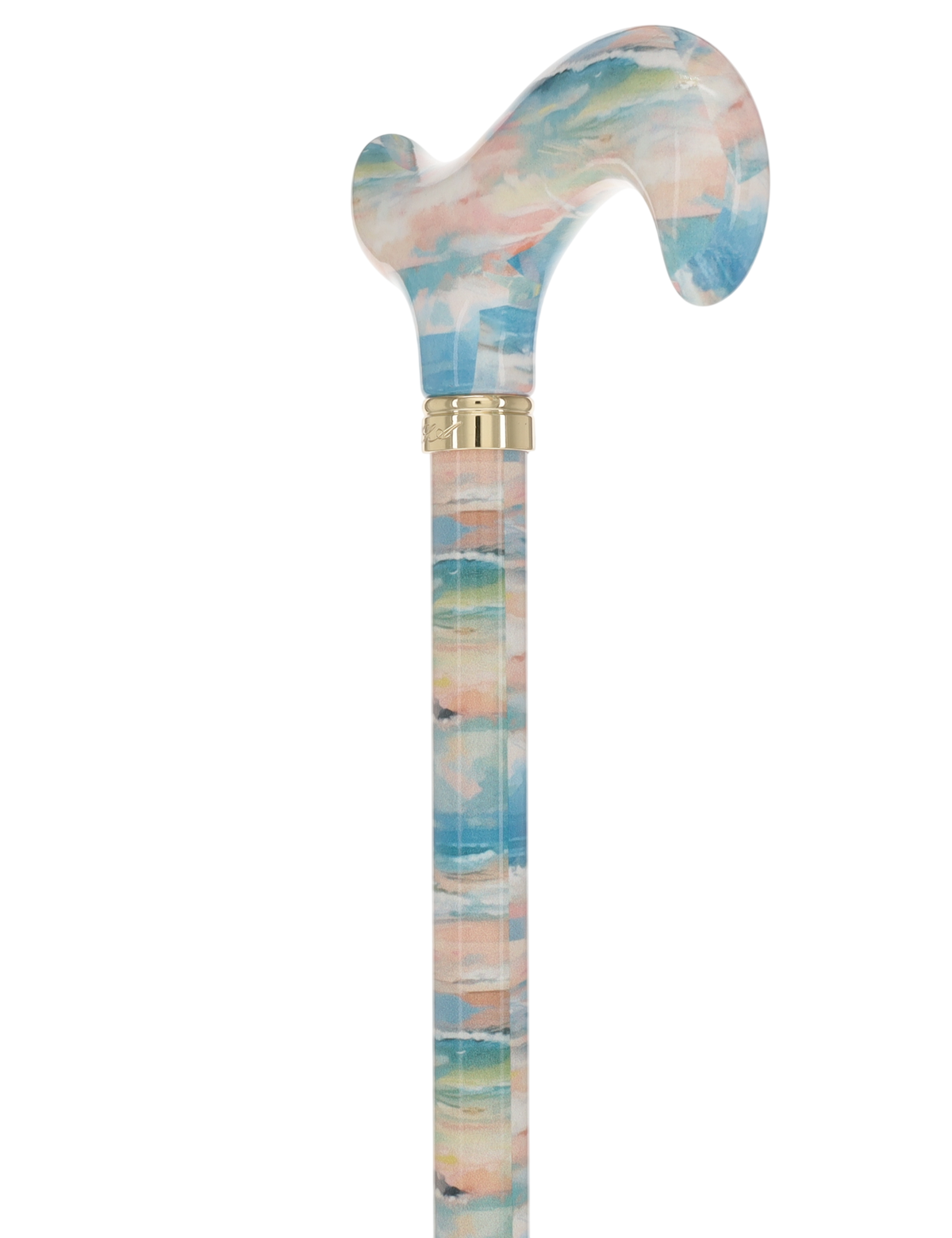 HD Pattern Designer Cane - Matching Handle & Shaft - Durable Adjustable Aluminum