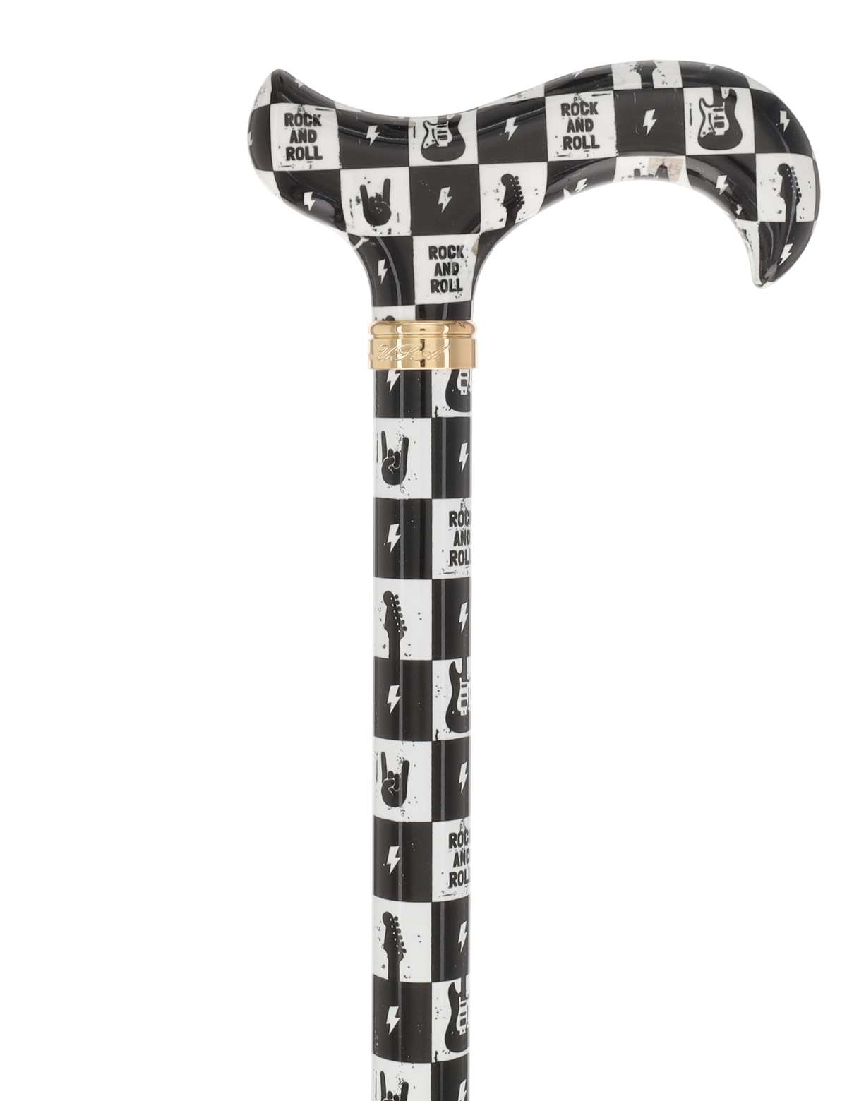HD Pattern Designer Cane - Matching Handle & Shaft - Durable Adjustable Aluminum
