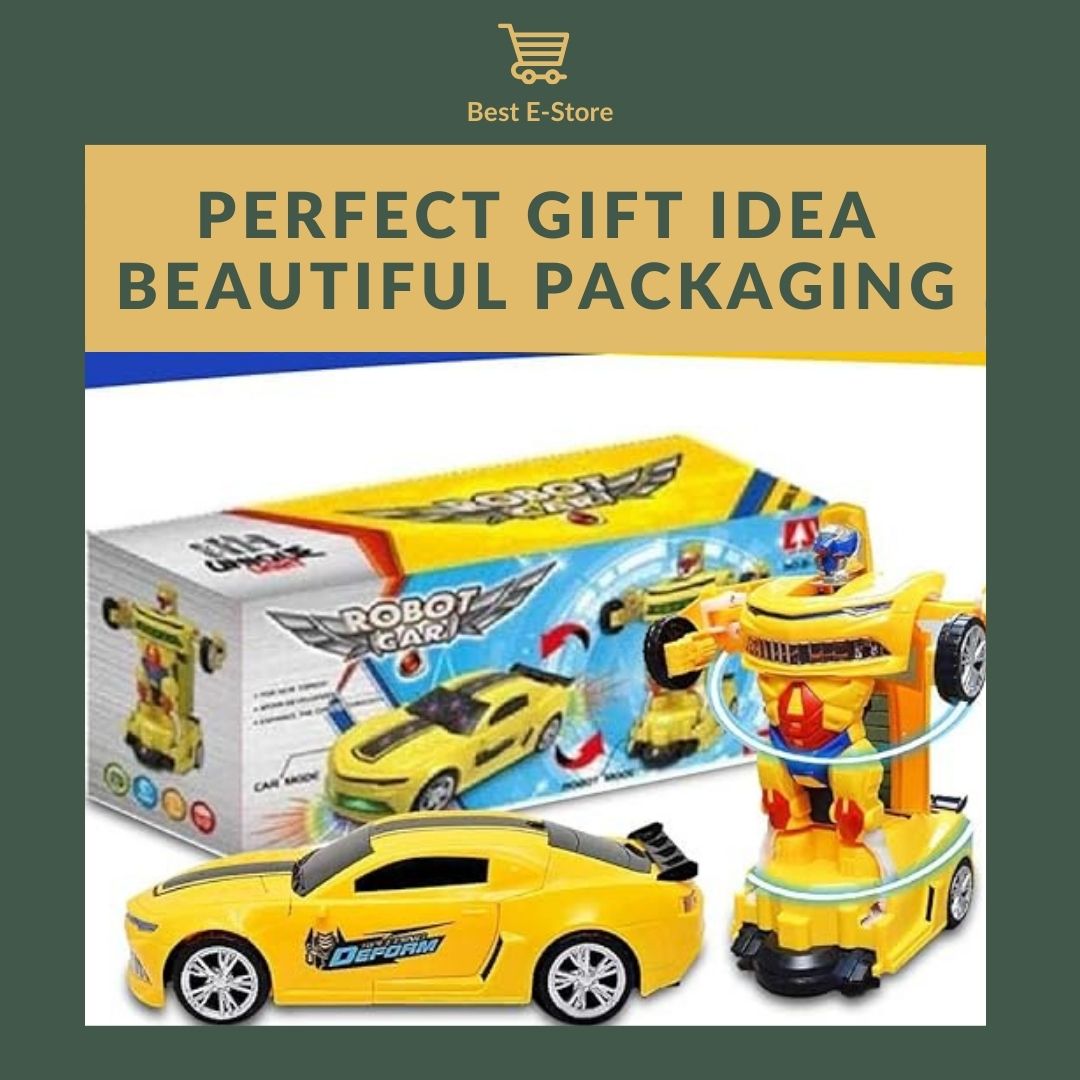 ๐ Ignite Your Child's Imagination! ๐ซ: The Ultimate Multifunctional Robot Car Toy ๐