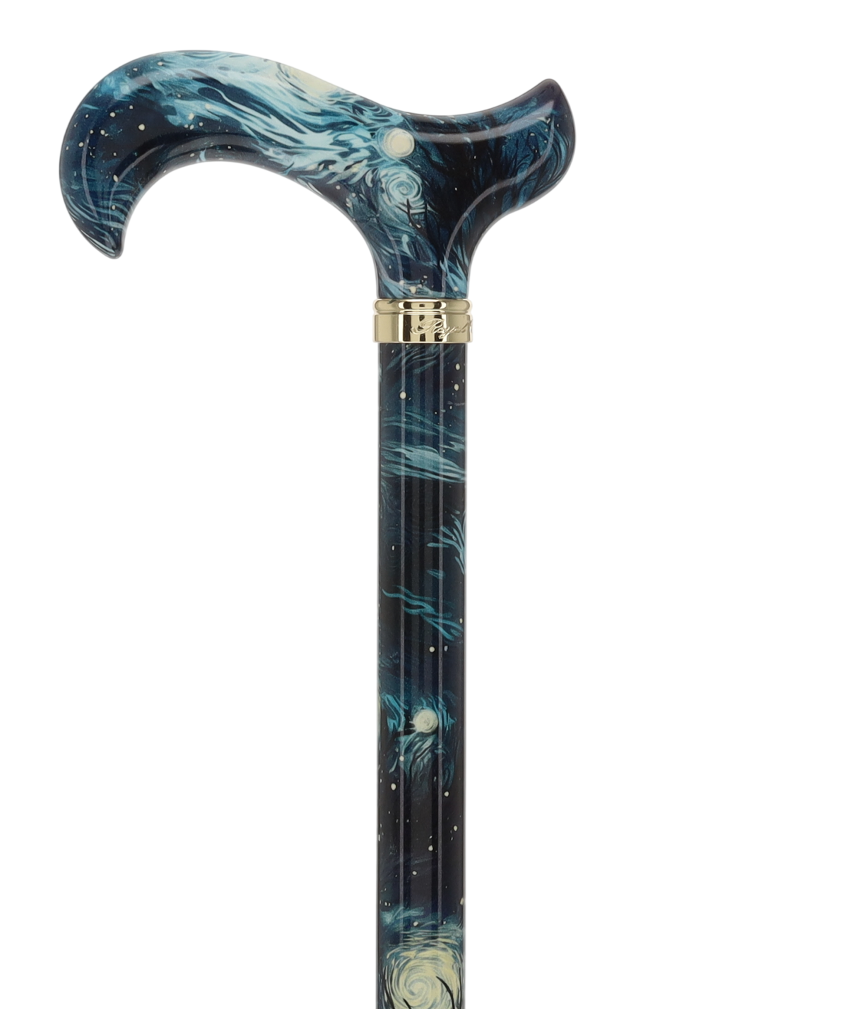 HD Pattern Designer Cane - Matching Handle & Shaft - Durable Adjustable Aluminum