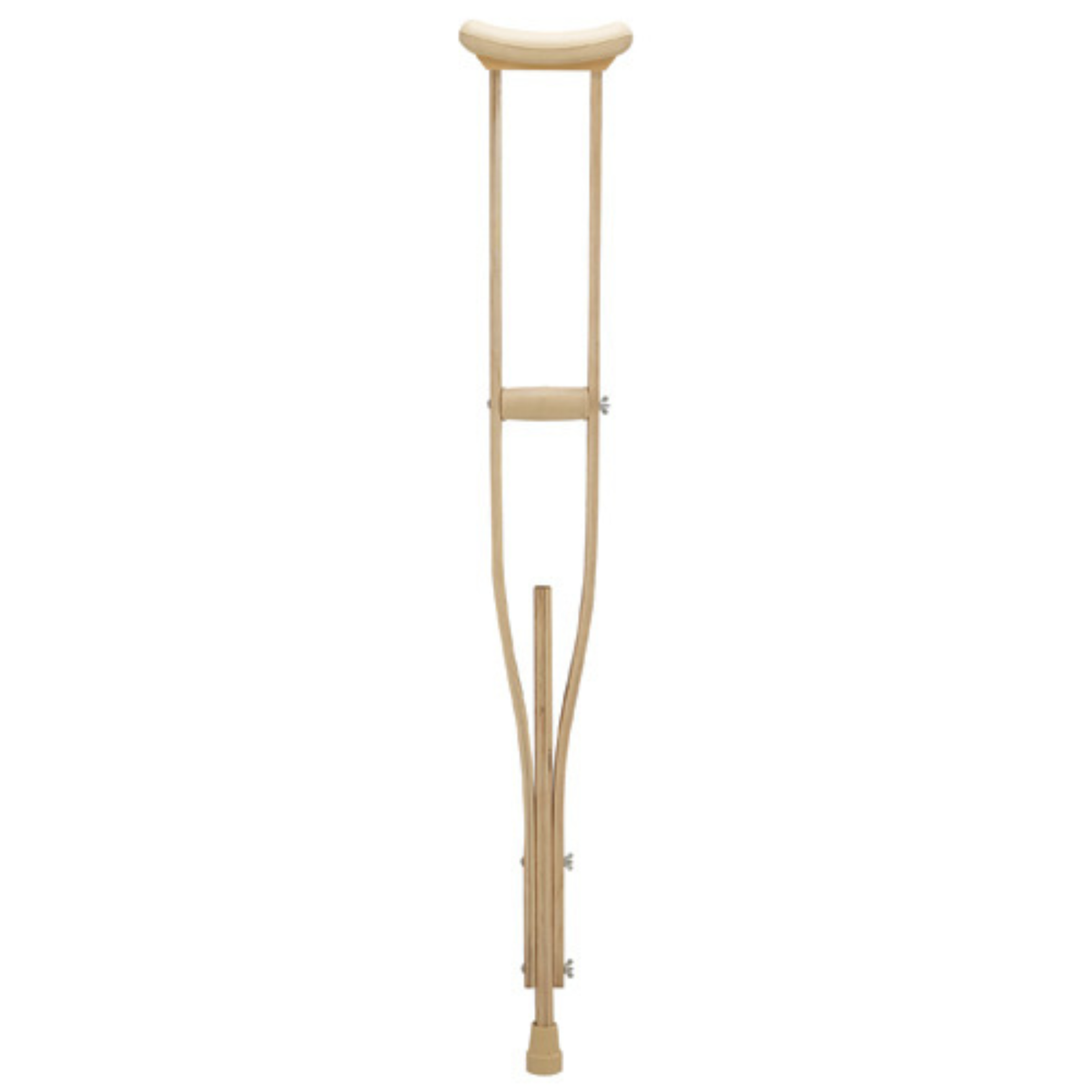 Laminated Wood Underarm Crutches-Adult