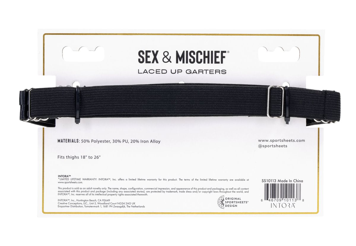 Laced Up Garters