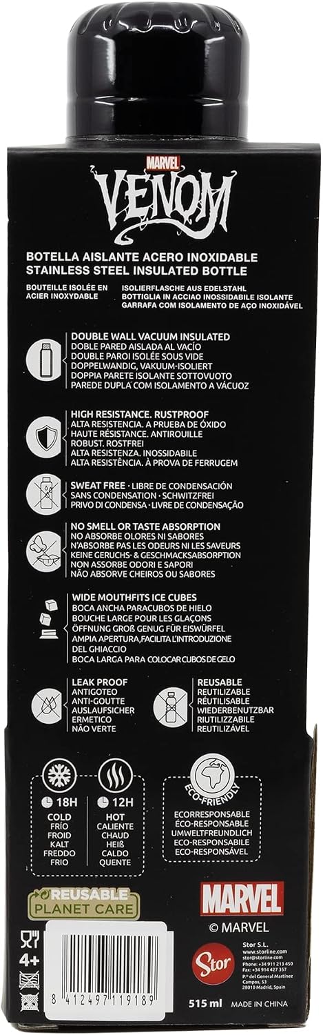 Venom – Face Water Bottle