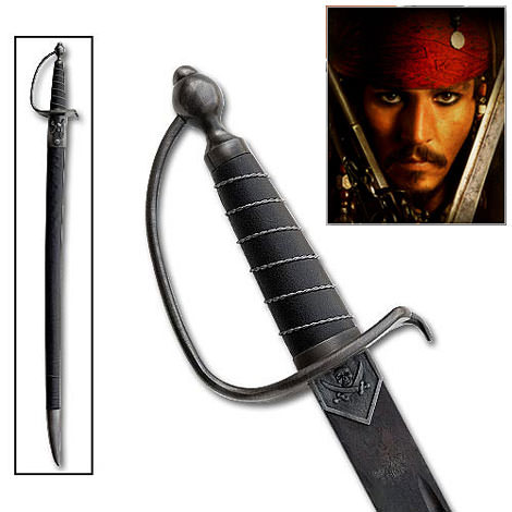 Pirate of Caribbean Cutlass Sword