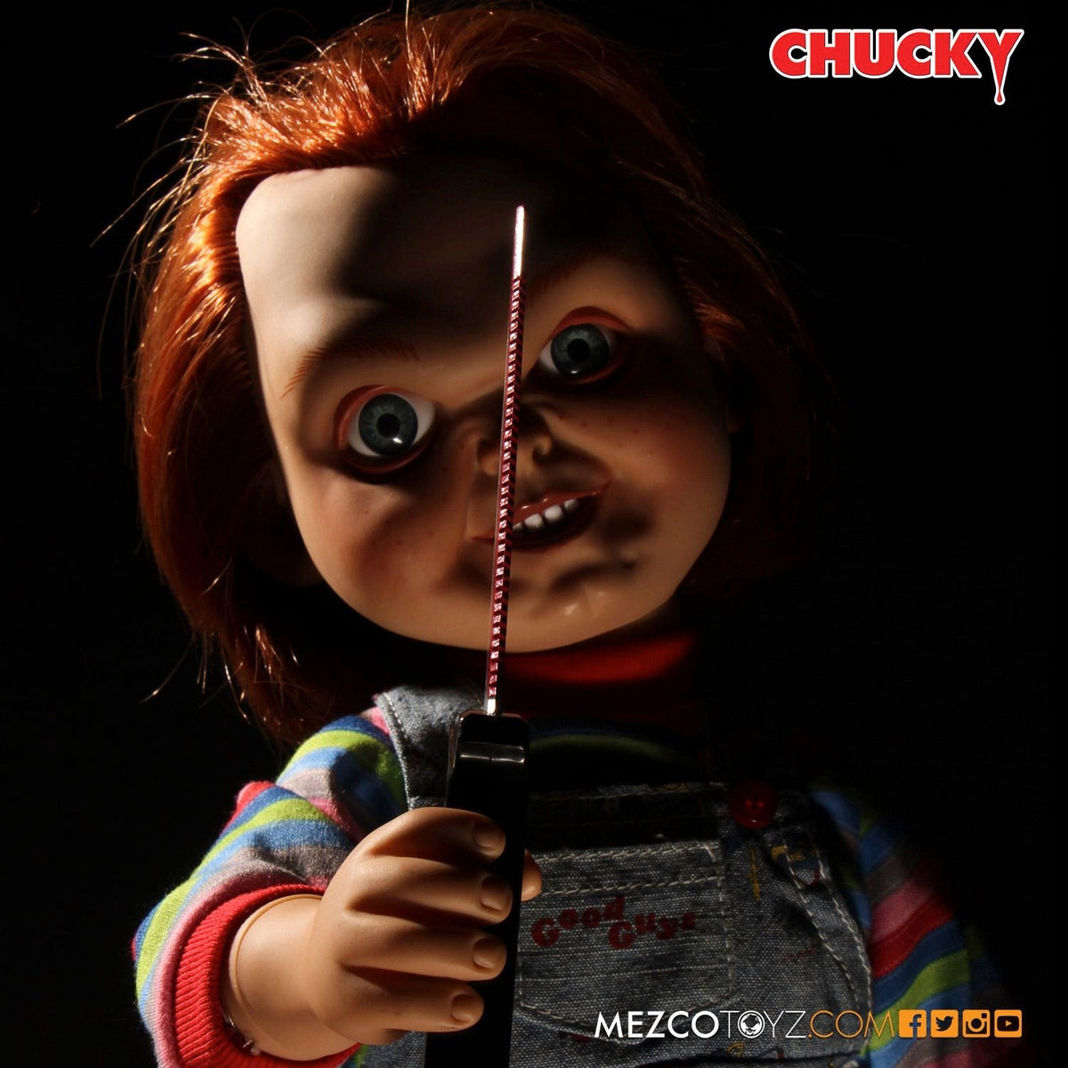 Child's Play - UK Exclusive Talking Chucky (Evil Face) 15" MDS Megascale