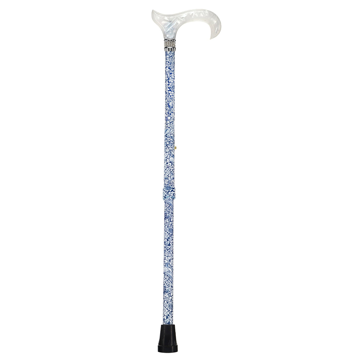 Songbird Harmony Rhinestone Pattern Orthopedic Derby Cane