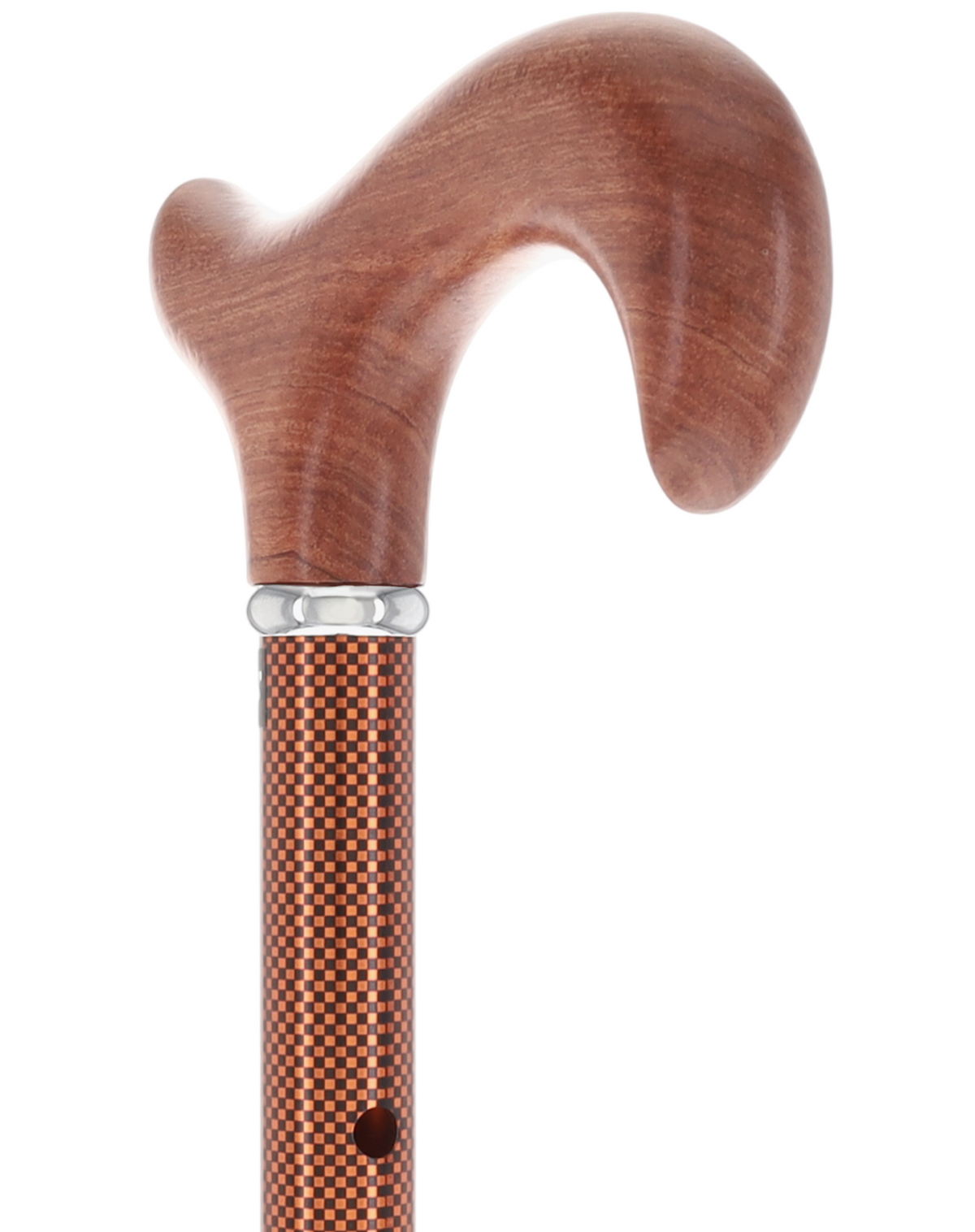 Luxury Folding Rosewood Cane, Adjustable & Collapsible