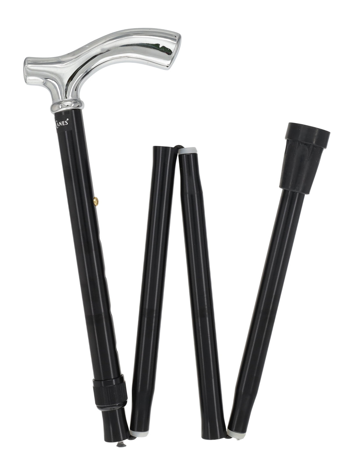 Chrome Slim Line Fritz: Petite Handle, Folding Adjustable
