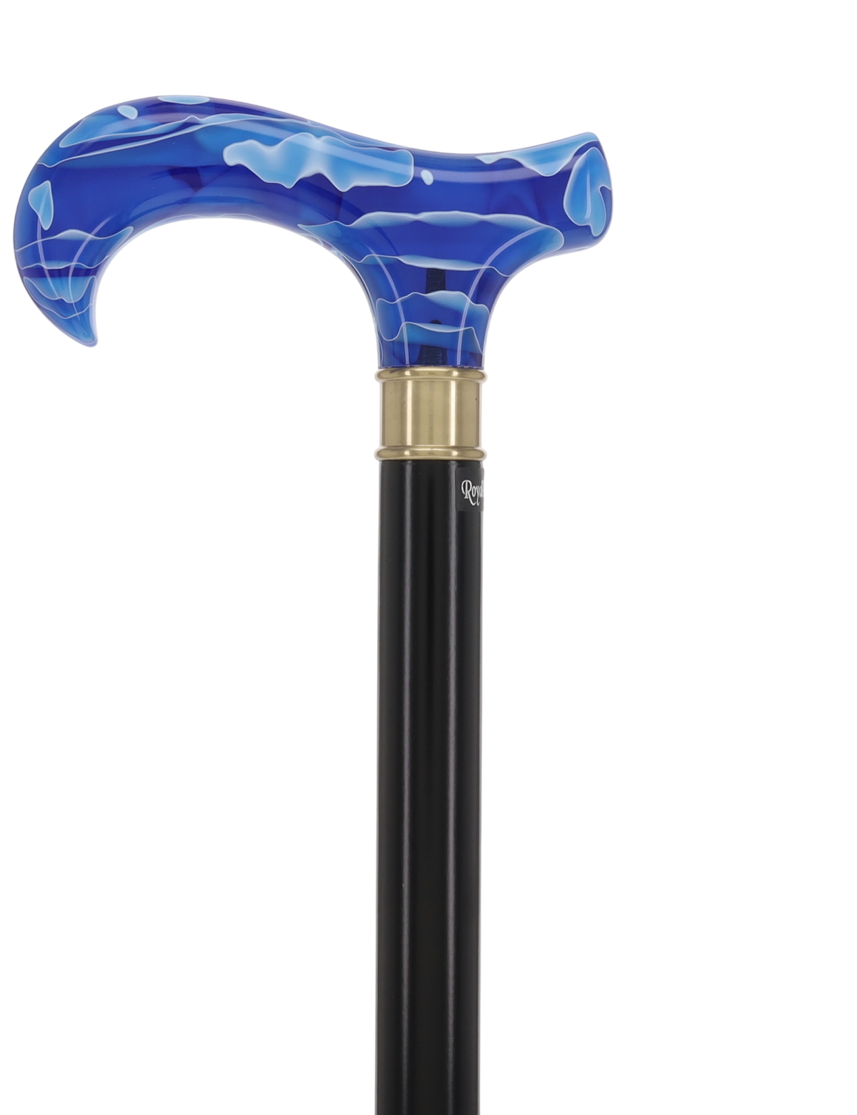 Super Strong Arctic Blue Derby: Extra Long Pearlescent Handle