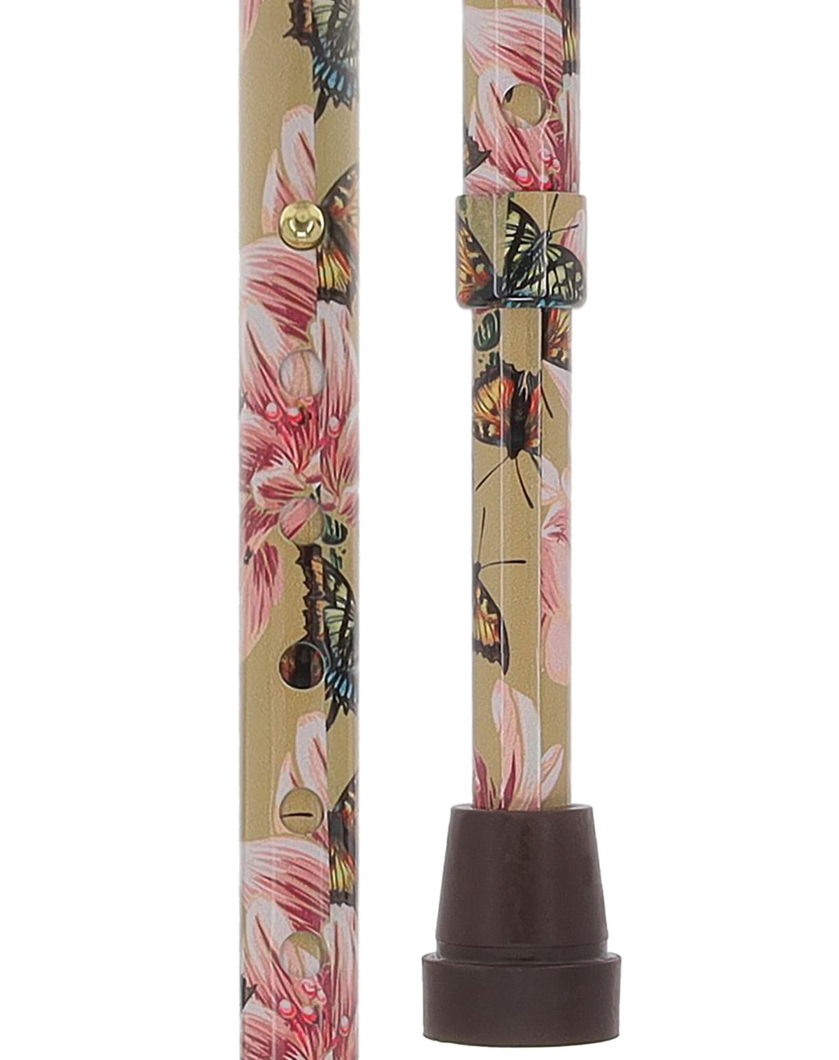 Lily & Butterfly: Adjustable Comfort Grip Offset Walking Cane