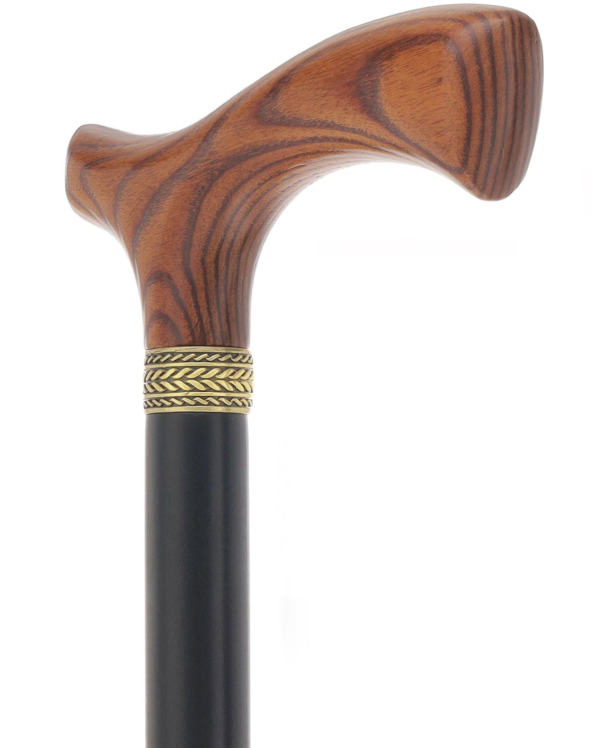 Fritz Comfort Handle - Standard Size (Expresso Brown, Black, Pewter Collar)