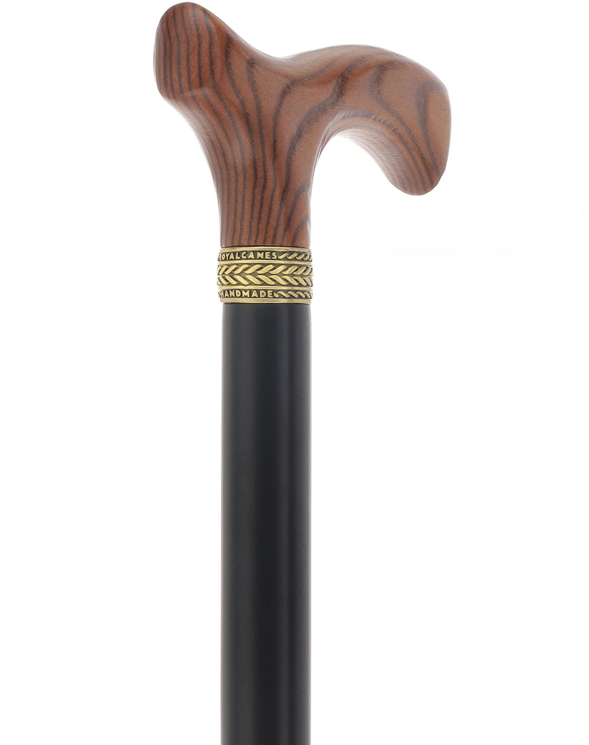 Fritz Comfort Handle - Standard Size (Expresso Brown, Black, Pewter Collar)