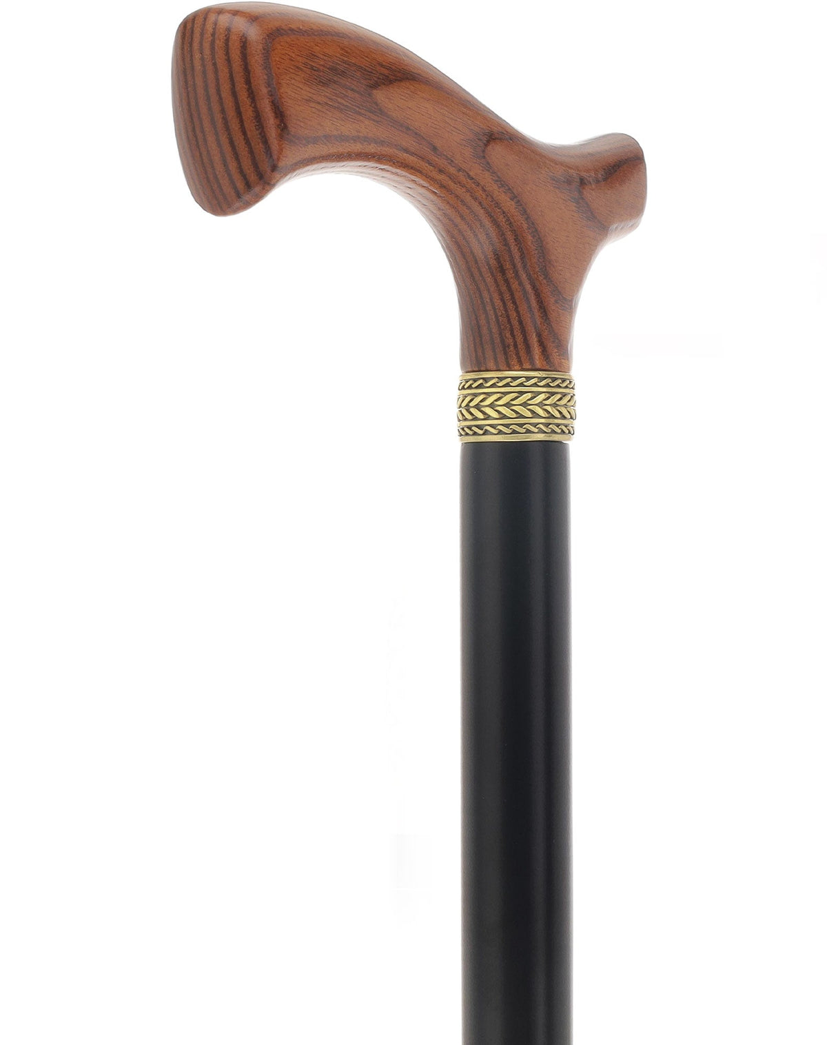Fritz Comfort Handle - Standard Size (Expresso Brown, Black, Pewter Collar)