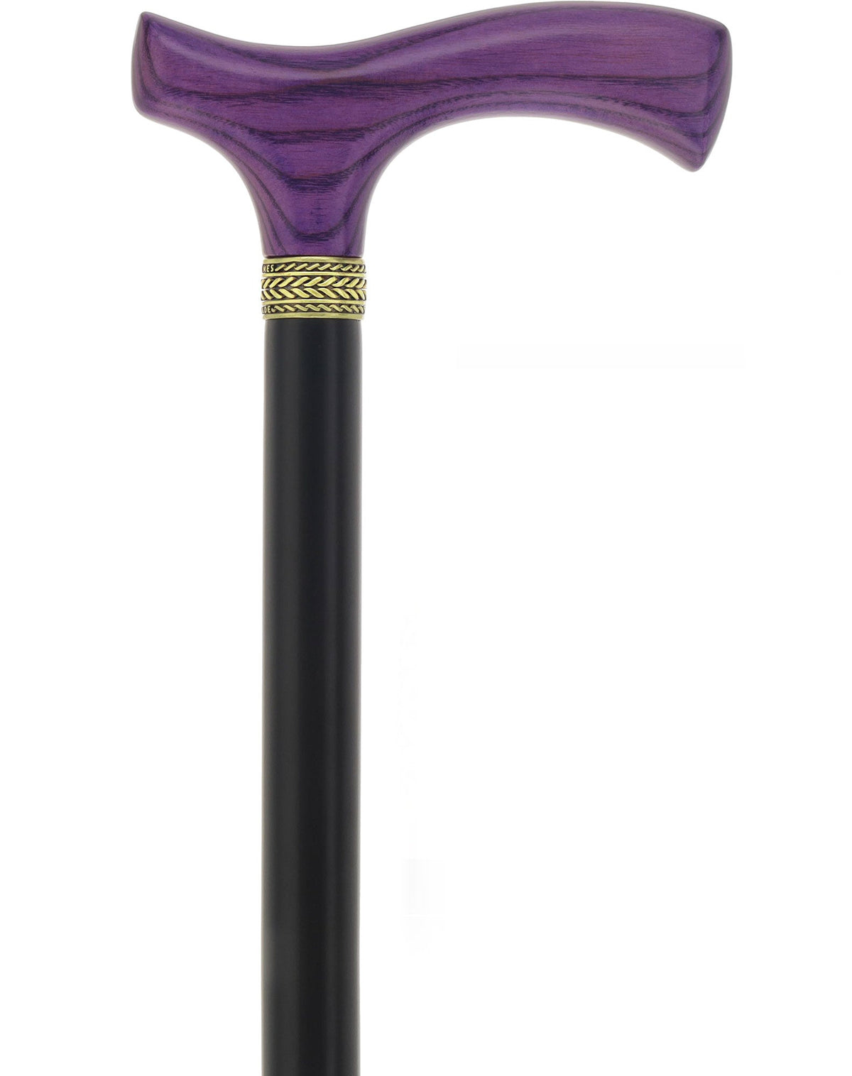 Fritz Comfort Handle - Standard Size (Purple, Black, Pewter Collar)