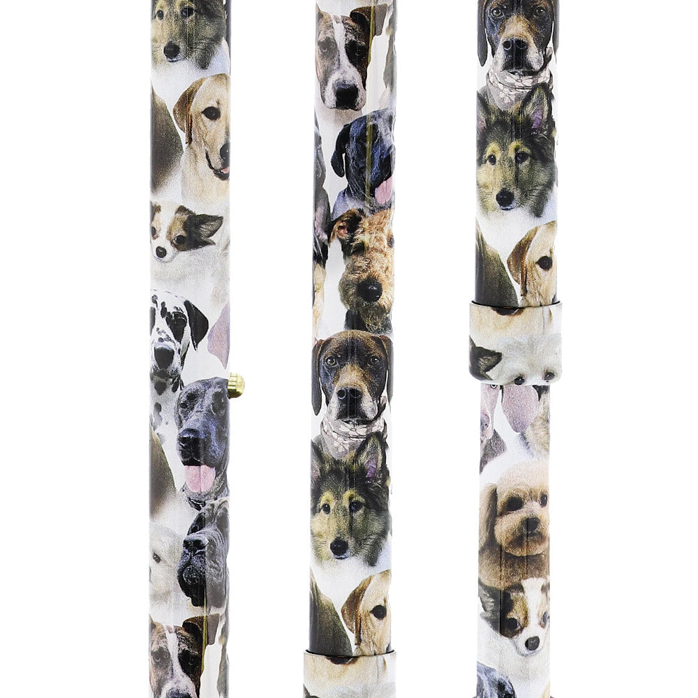Dog Lovers' Choice: Comfort Grip Offset Walking Cane