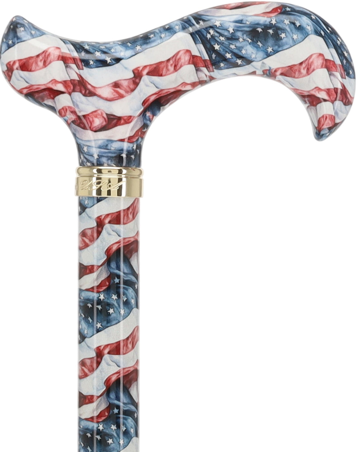 The Americas Designer Cane: Patterned Derby Handle