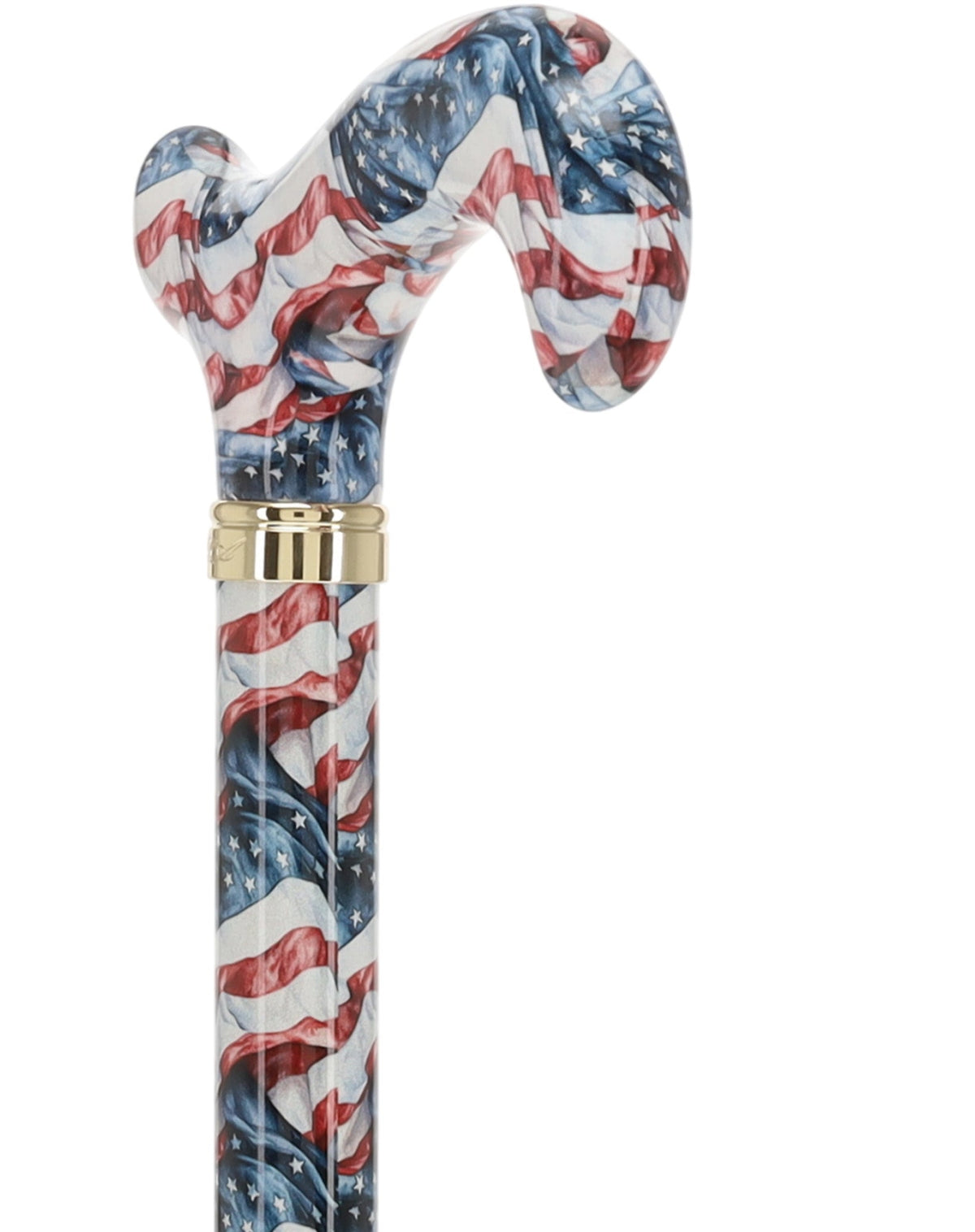 The Americas Designer Cane: Patterned Derby Handle