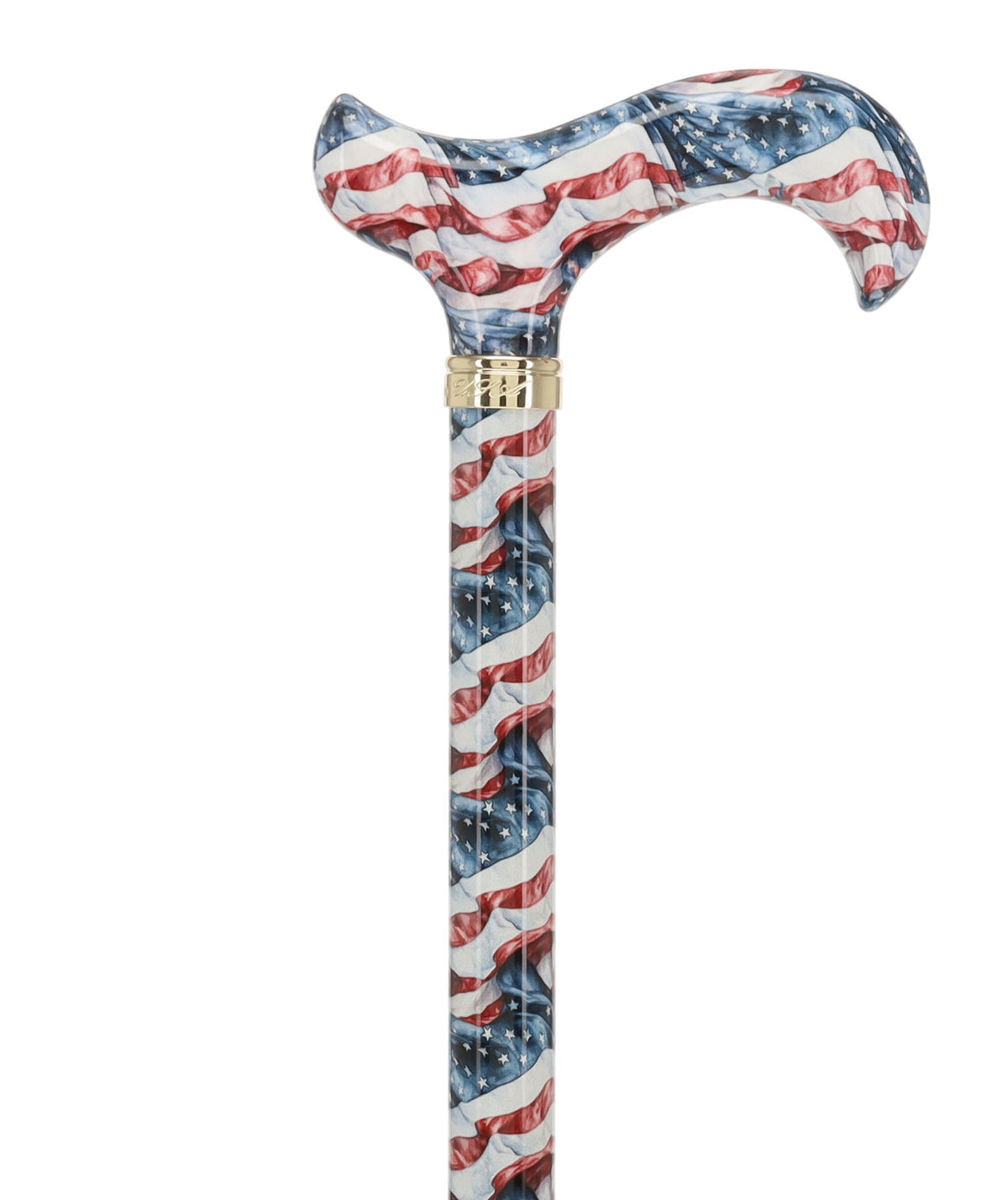 The Americas Designer Cane: Patterned Derby Handle