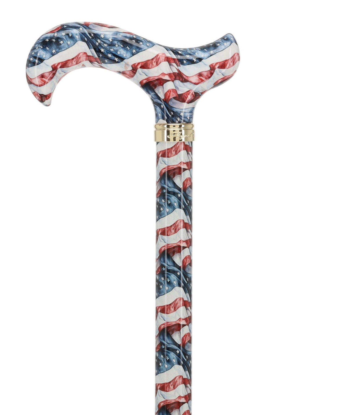 The Americas Designer Cane: Patterned Derby Handle