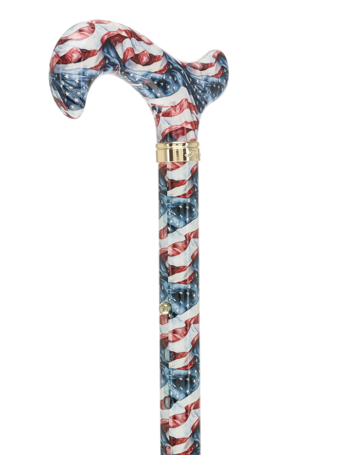 Designer Folding Cane: The America's