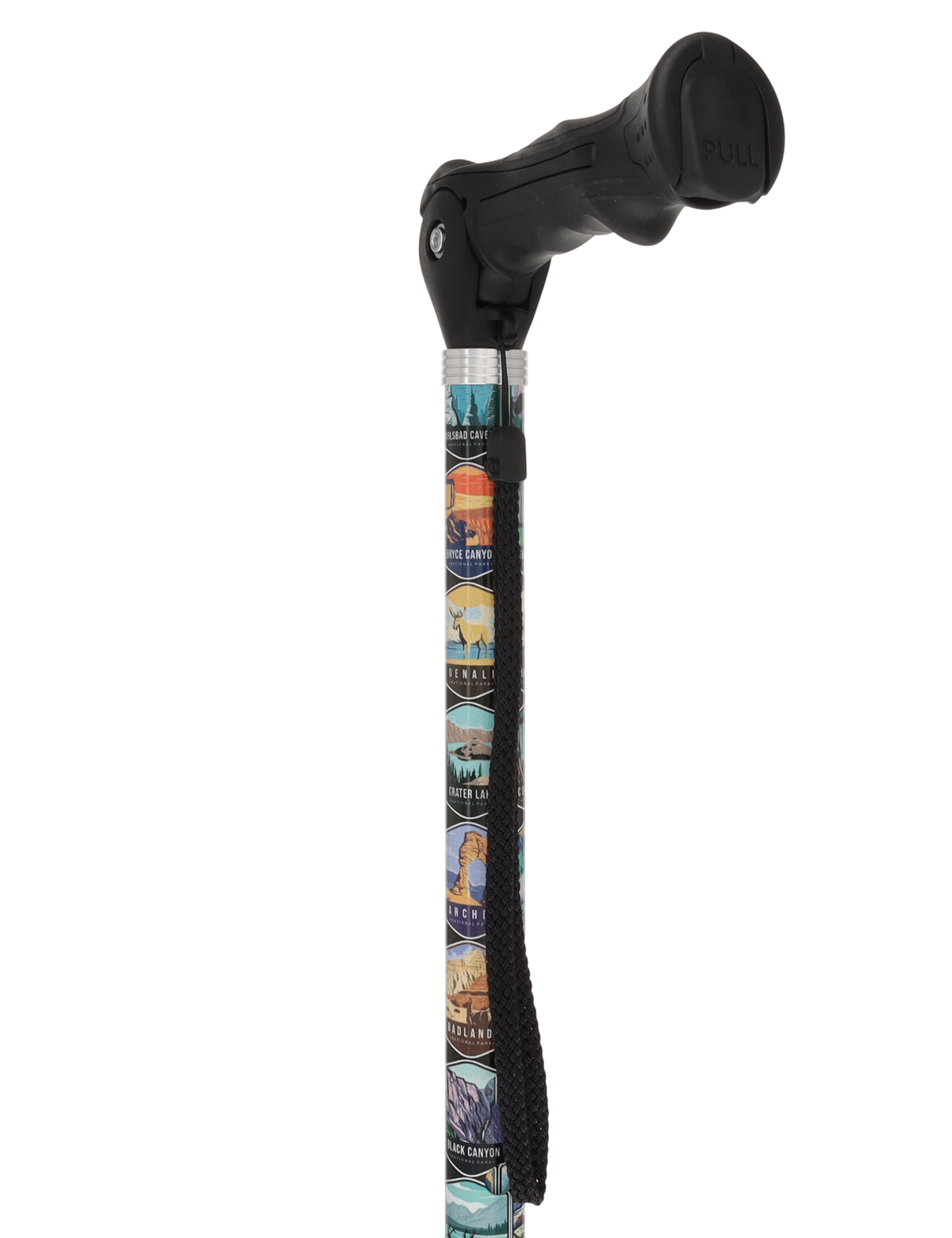 National Park Designer Adjustable Walking Hiking Staff
