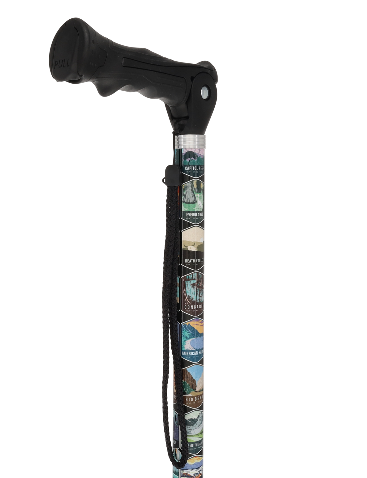 National Park Designer Adjustable Walking Hiking Staff