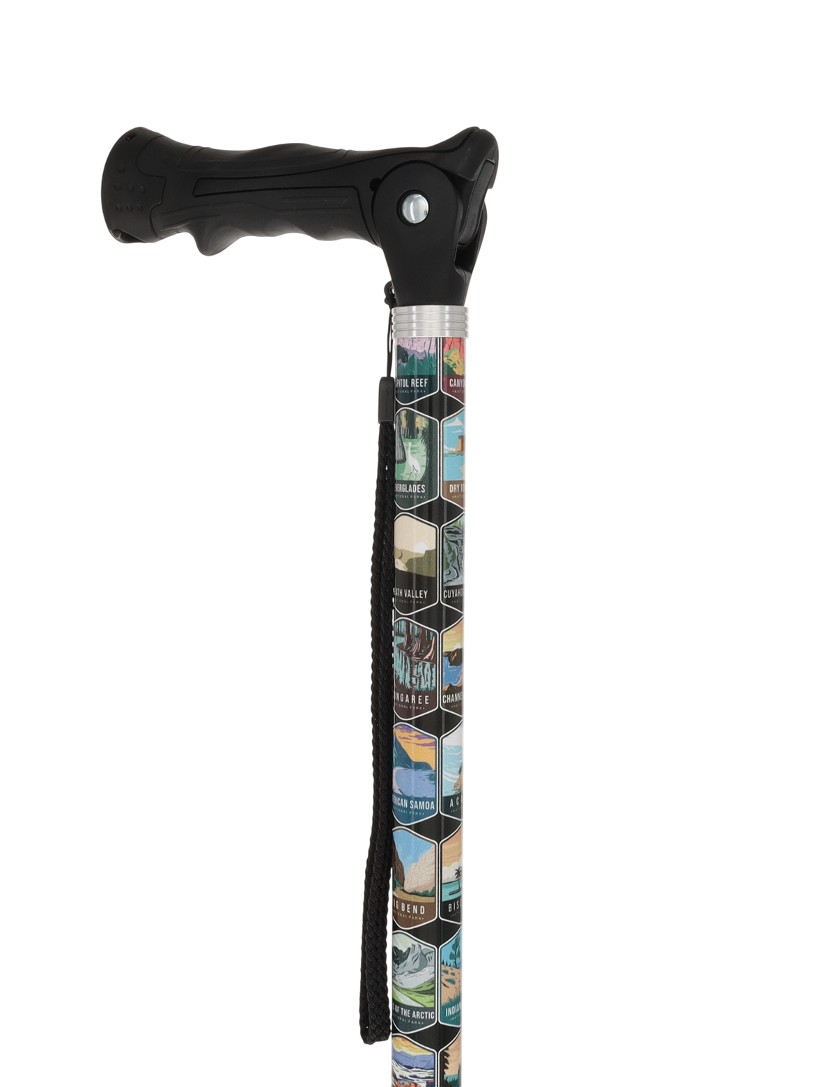 National Park Designer Adjustable Walking Hiking Staff