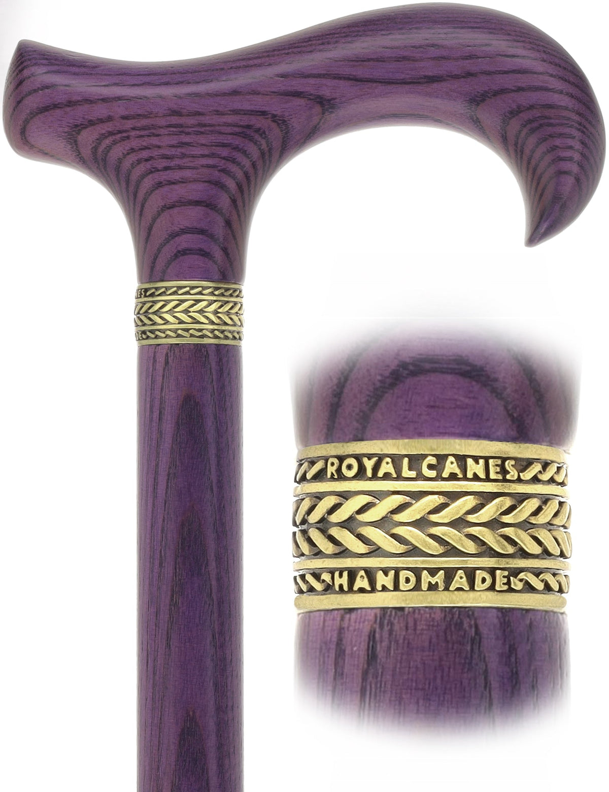 Super Strong - XL Size - Extra Long & Strong (All Purple, Pewter Collar)