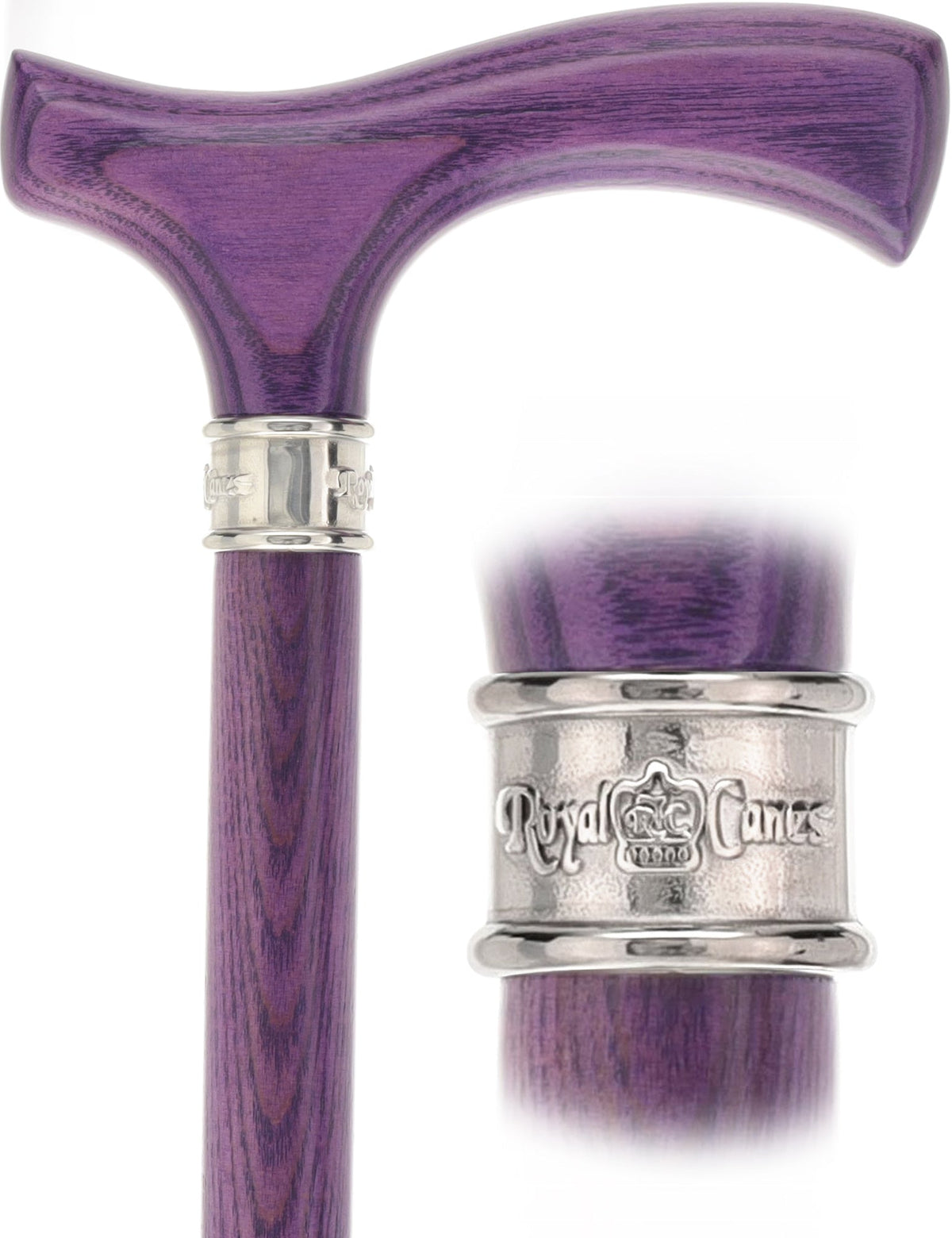 Royal Canes Fritz Purple Amethyst Standard to Larger Hand