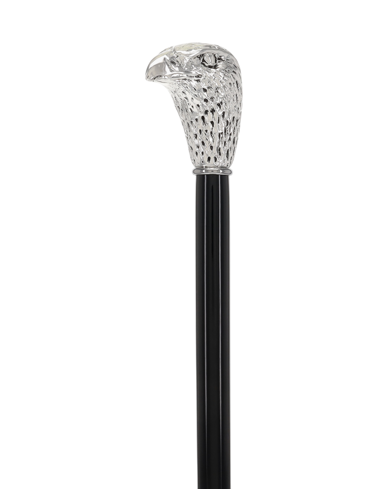 Italian Import:925 silver plating on the Falcon Head Walking Stick