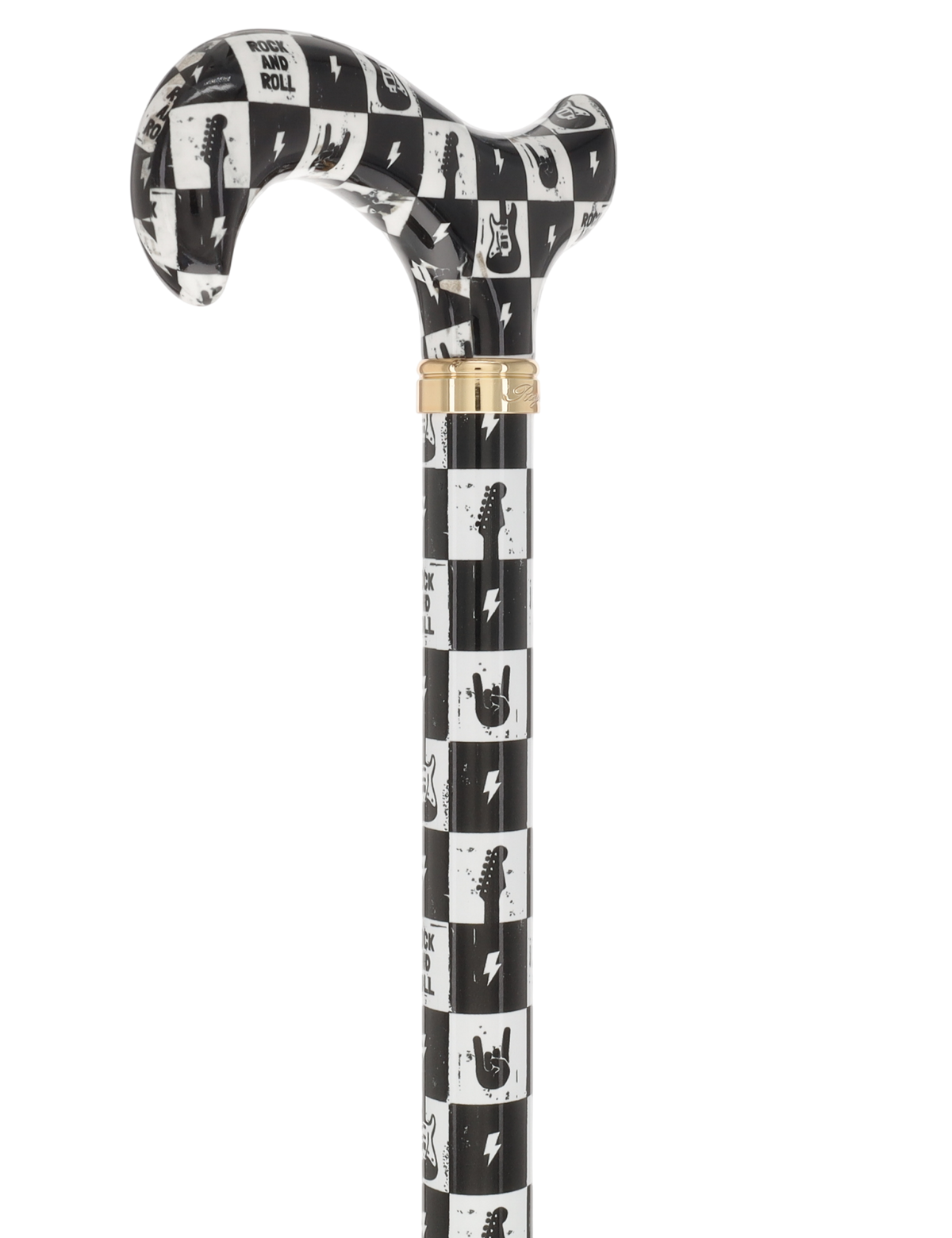 HD Pattern Designer Cane - Matching Handle & Shaft - Durable Adjustable Aluminum