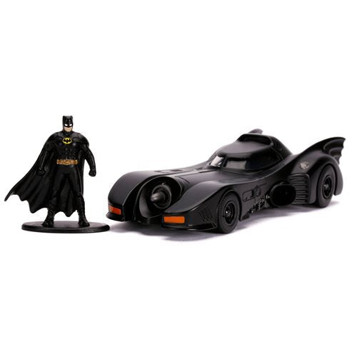 Batman (1989) – Batmobile with Figure Hollywood Rides Diecast Model