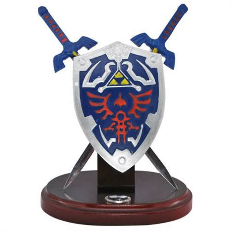 Zelda Hylian Letter Opener Shield & Sword Table Top Set - TOPHATTER'S ARMORY DEALS