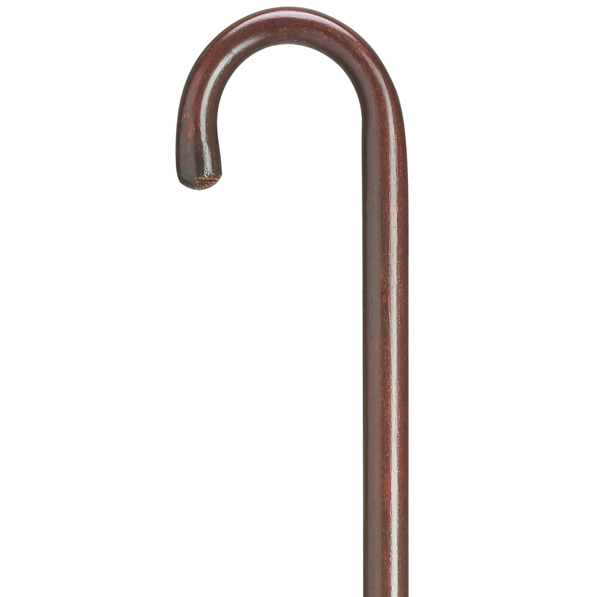 Wood Walking Cane - 7-8" Extra Long