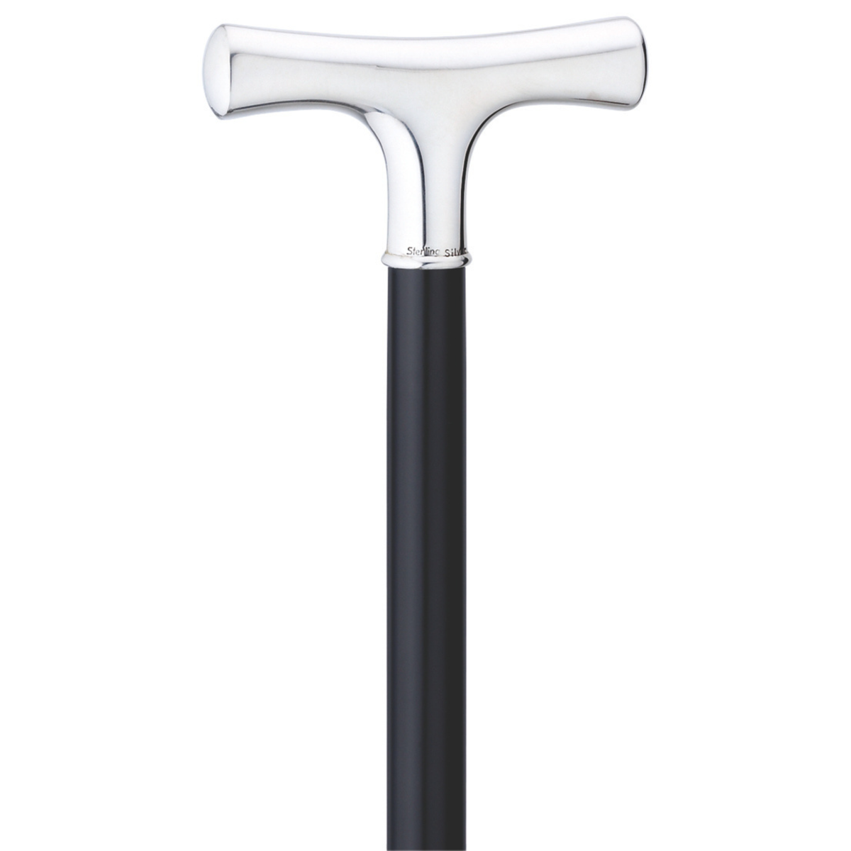 Ladies' "T" Sterling Silver Cane