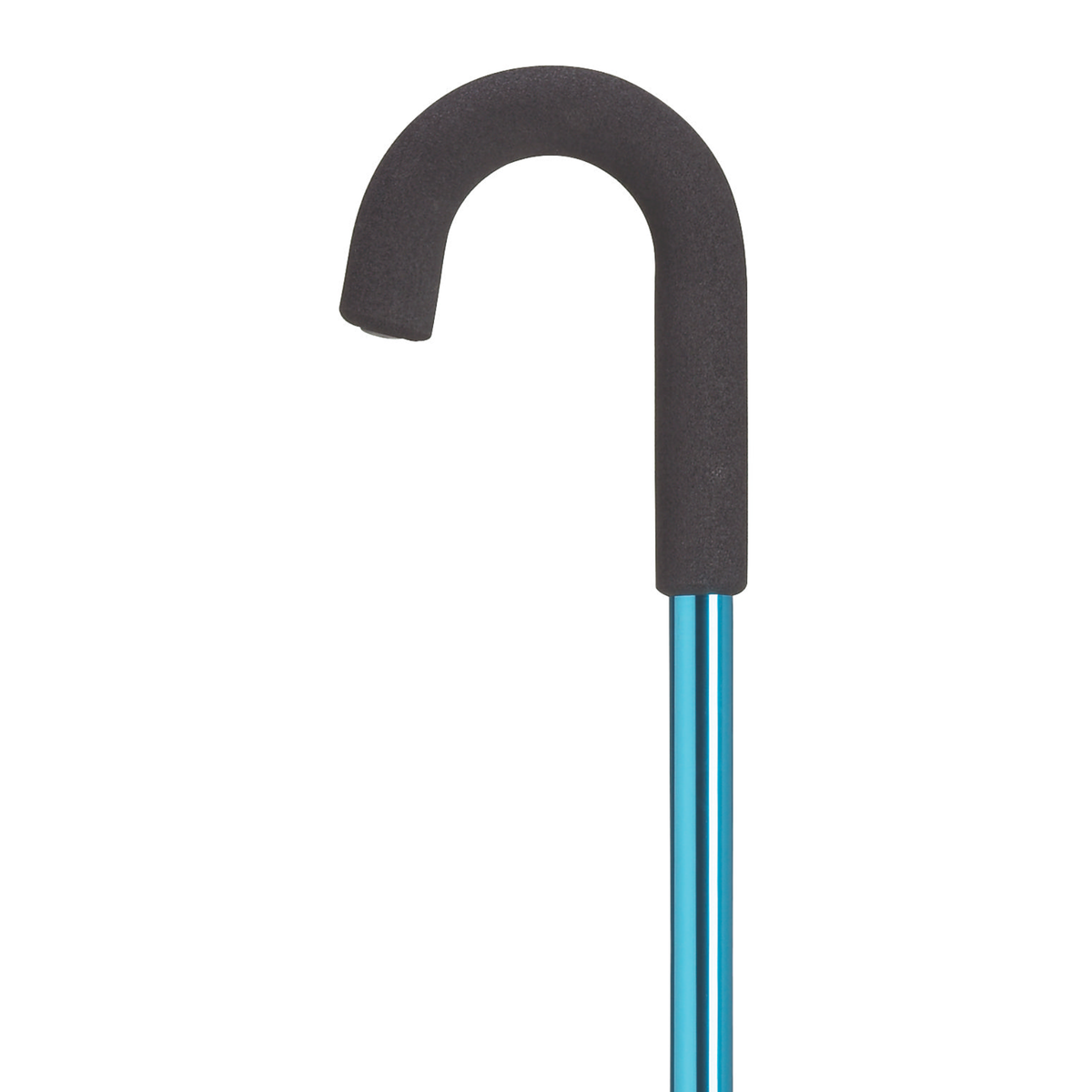 Adjustable Men's Walking Cane with Hypalon Grip & Safety Locking Nut