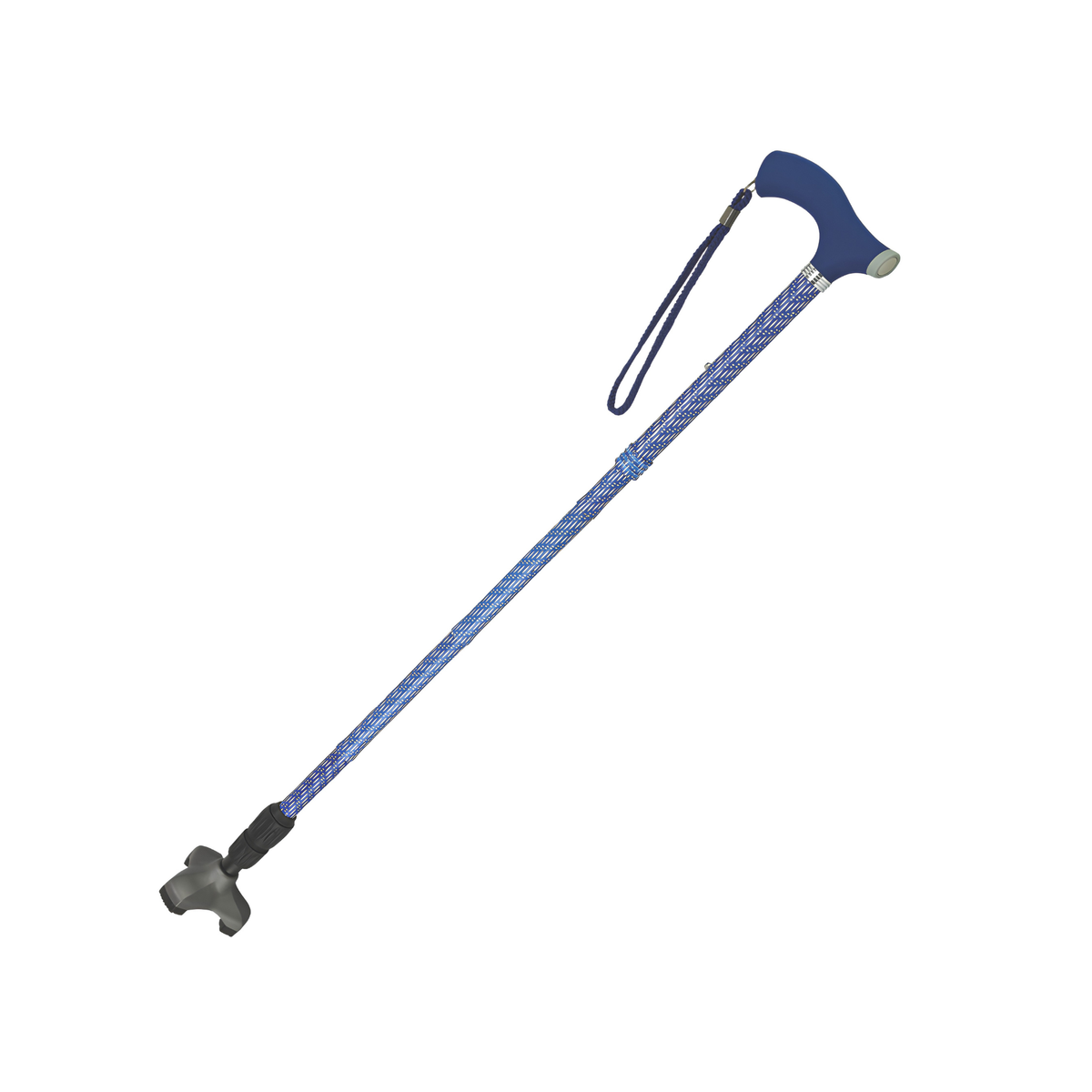 Soft Step Folding Cane: Portable, Adjustable, Stylish Mobility Aid