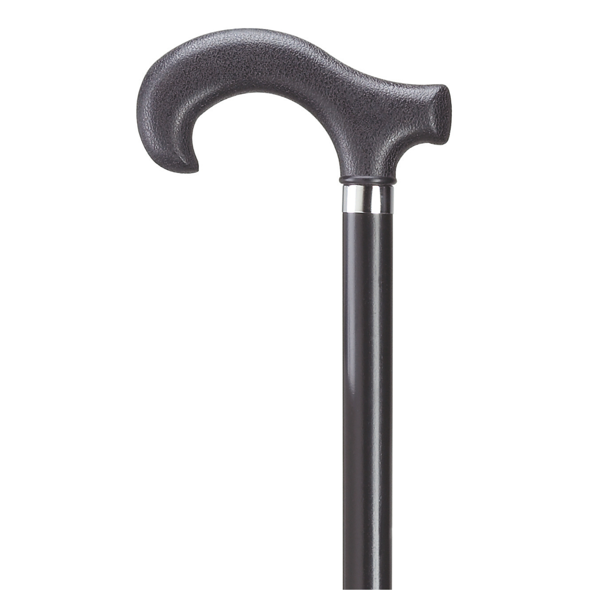 Elegant Ash Wood Walking Cane with Nylon Derby Handle