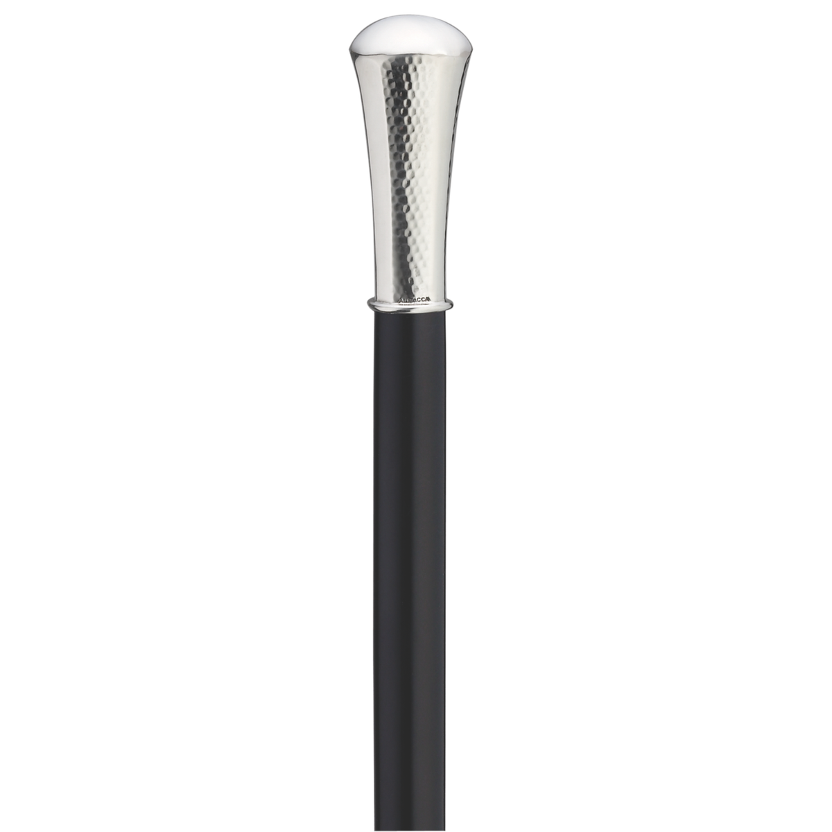 Hammered Design Octagon Cap Walking Cane