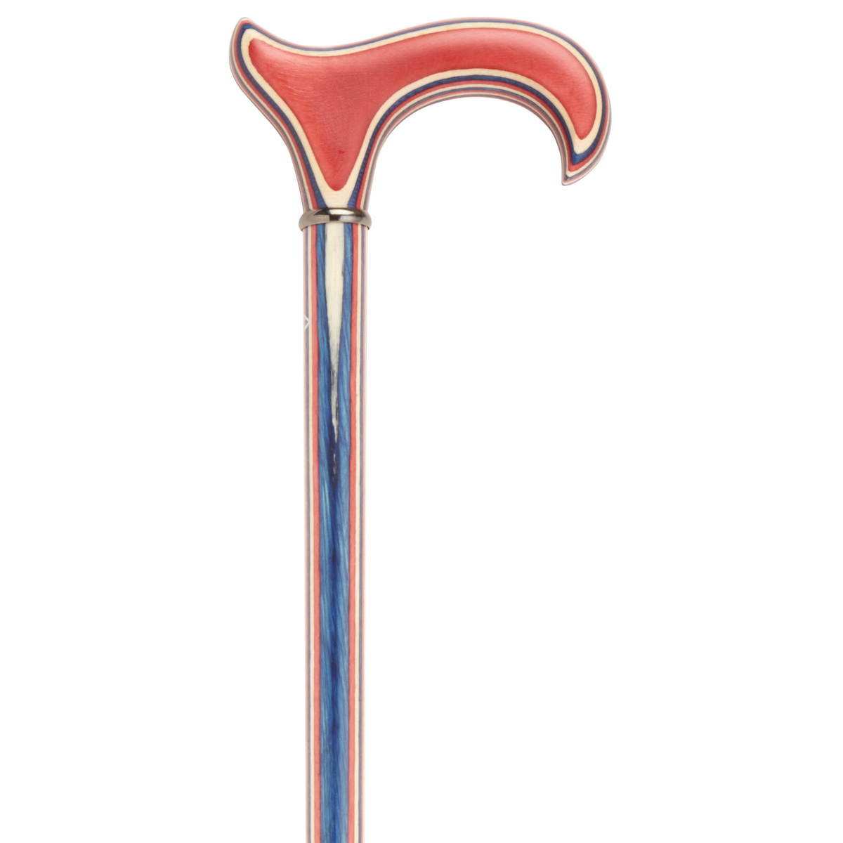 American Pride Derby Handle Walking Cane - 36''
