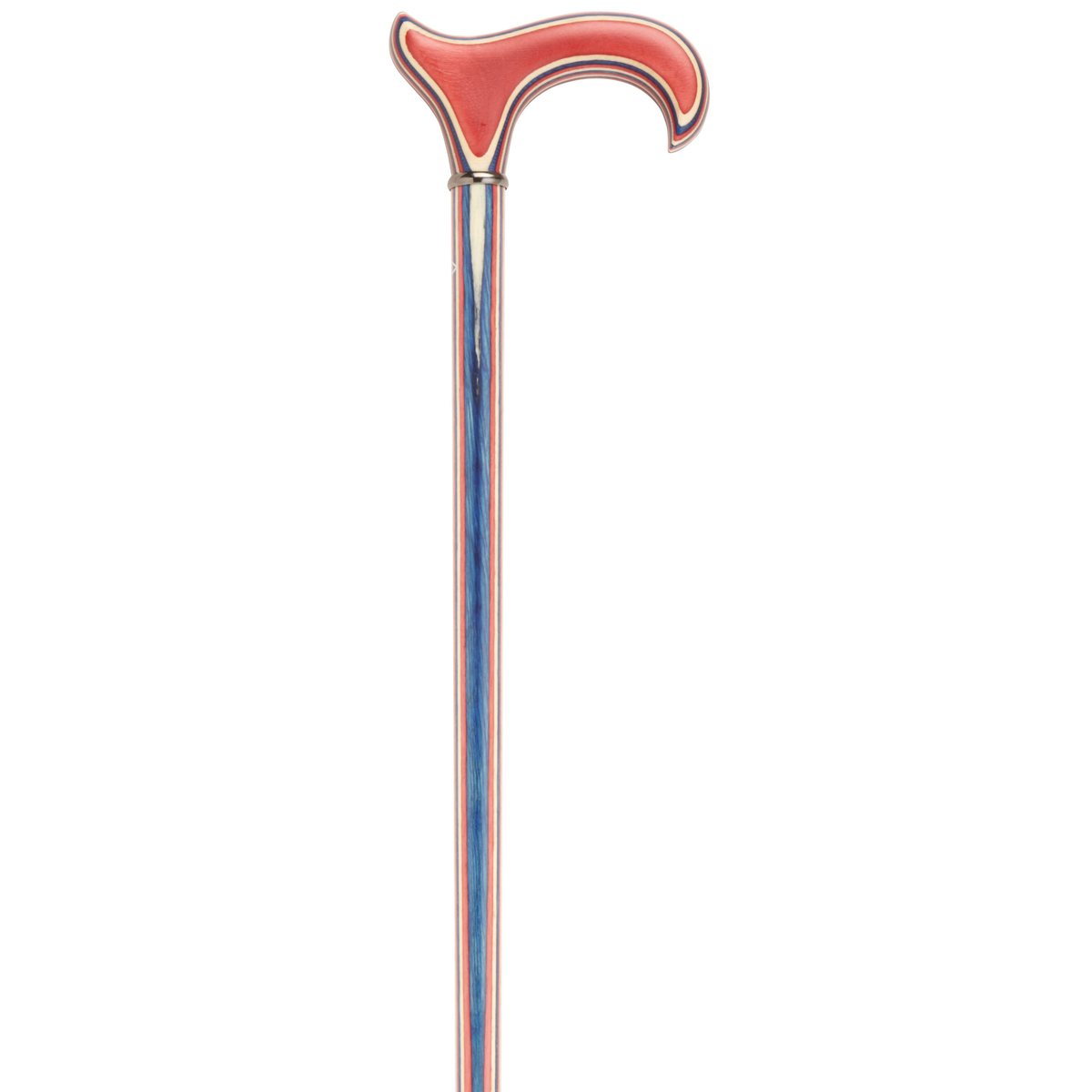 American Pride Derby Handle Walking Cane - 36''