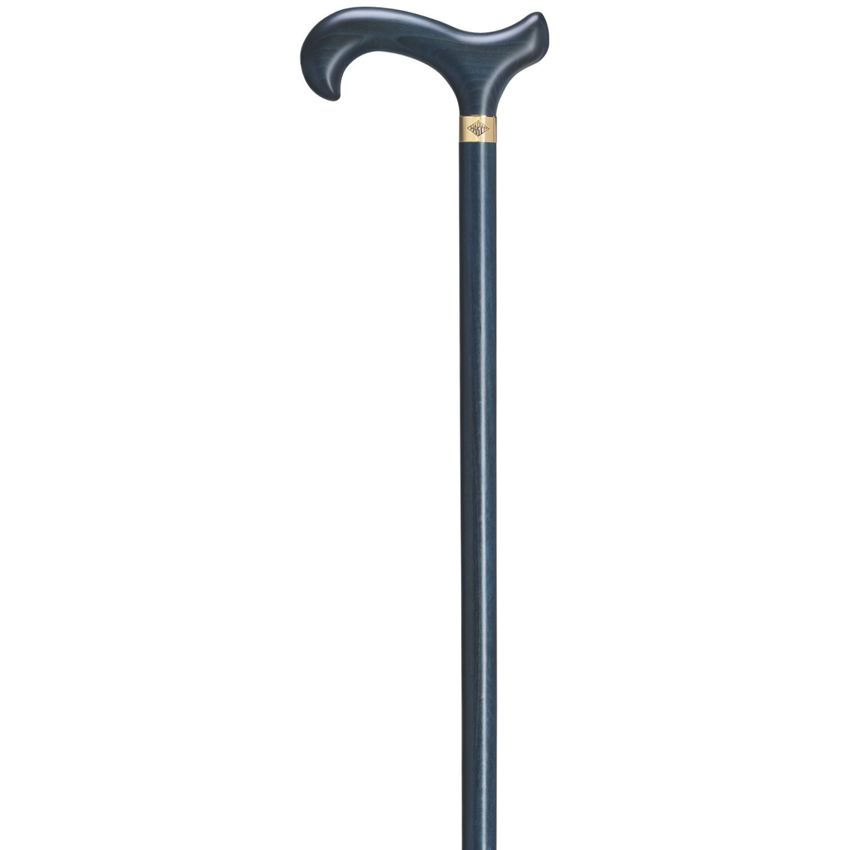 Scorched and Blue Stain Walking Cane