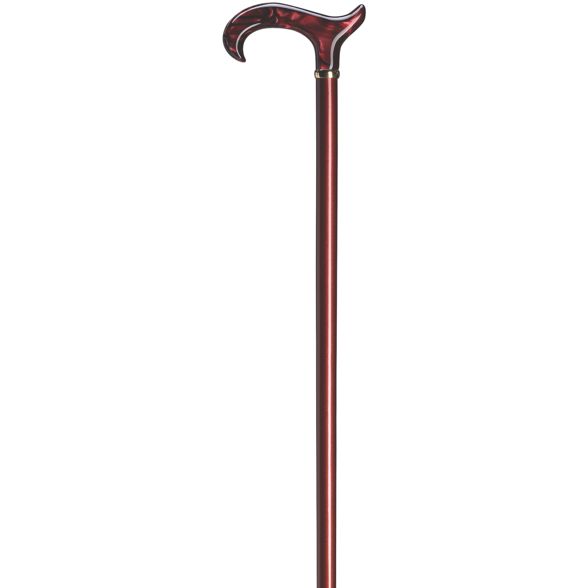 Ruby Pearl Acrylic Walking Cane