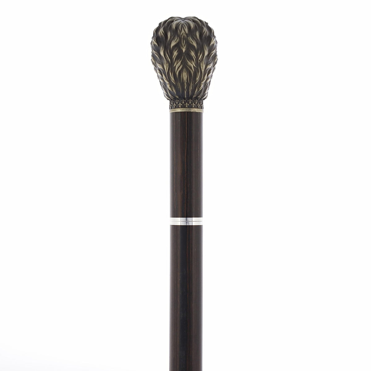 Luxury Silver Lion Head Sword-Gadget Stick - Stamina Wood